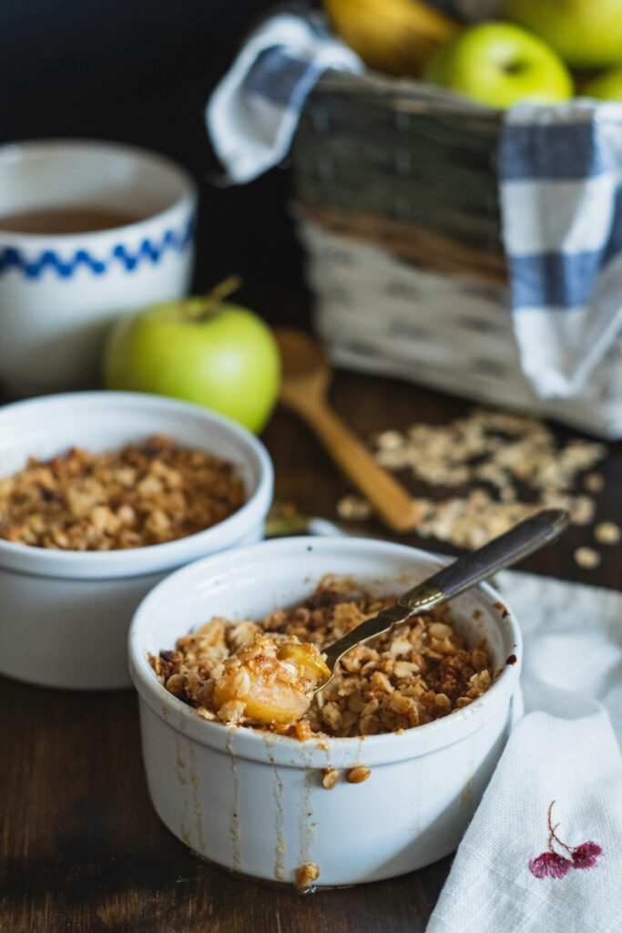 Apfel-Zimt-Crumble